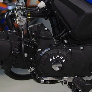 Мопед ROCKOT ALPHA OFFROAD M-12 (синий глянцевый)