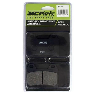 Тормозные колодки аналог FA244 (LESS METALLIC) MCP