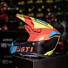 Шлем кроссовый JUST1 J22 Carbon Adrenaline (черн/кисл желт мат, M)