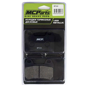 Тормозные колодки аналог FA244 (LESS METALLIC) MCP
